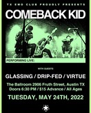 Comeback Kid / Glassing / Drip-Fed / Virtue on May 24, 2022 [190-small]