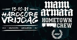 tags: Gig Poster - Manu Armata / Hometown Crew / Oi58 on Oct 15, 2021 [245-small]