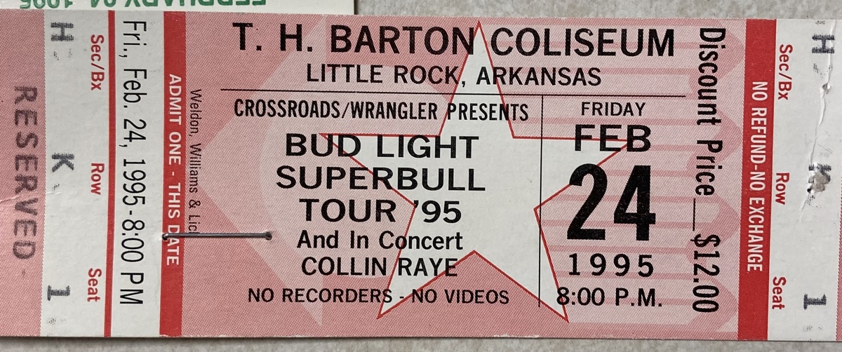 Concert History of Barton Coliseum Little Rock, Arkansas, United States