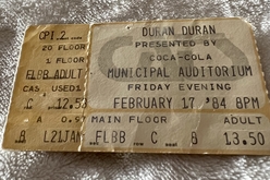DURAN DURAN / THE WHITE ANIMALS on Feb 16, 1984 [880-small]