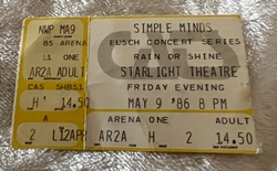 Simple Minds / The Call on May 9, 1986 [901-small]