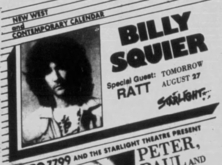 Billy Squier / Ratt on Aug 27, 1984 [907-small]