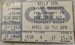 Billy Idol / The Cult on Apr 30, 1987 [922-small]