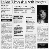 LeAnn Rimes on Nov 11, 1996 [036-small]