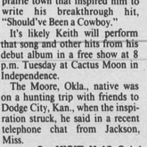Toby Keith / Twister Alley on Mar 8, 1994 [039-small]
