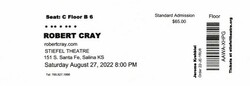 tags: Robert Cray, Salina, Kansas, United States, Ticket, The Stiefel Theatre - Robert Cray on Aug 27, 2022 [046-small]