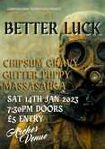 Better Luck / Chipsum Gravy / Gutter Puppy / Massasauga on Jan 14, 2023 [070-small]