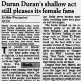 DURAN DURAN / ERASURE on Jul 20, 1987 [077-small]