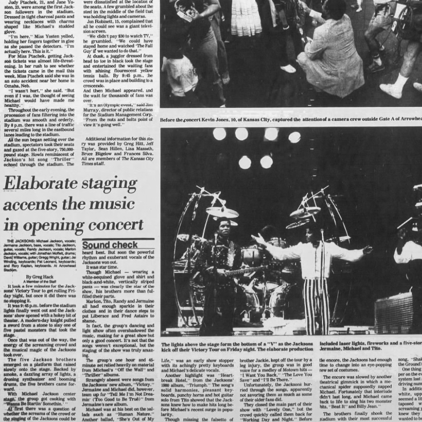The Jacksons Concert & Tour History (Updated for 2024) Concert Archives
