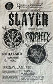 Slayer / Biohazard / Machine Head / Prophecy on Jan 13, 1995 [286-small]