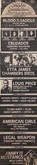 The Cruzados / Swinging Madisons / Fishbone / Love Jones on Apr 27, 1984 [293-small]