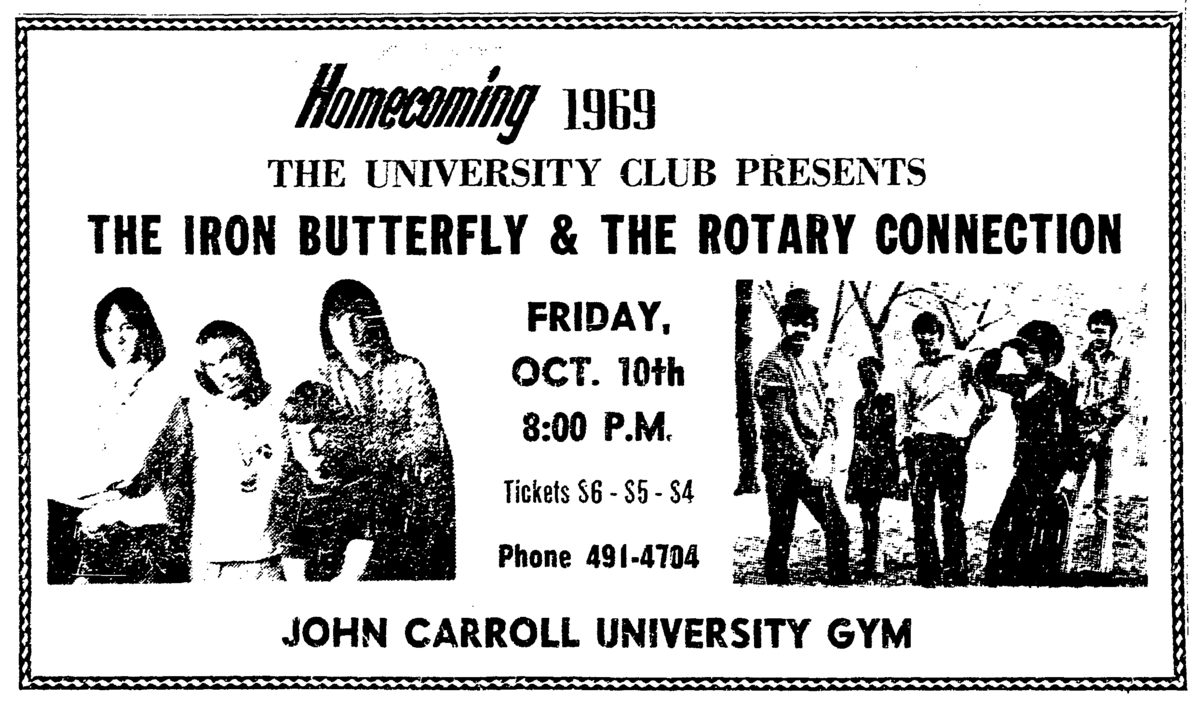 Iron Butterfly Concert & Tour History Concert Archives
