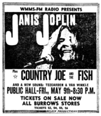 janis joplin / Country Joe & The Fish / Teegarden & Vanwinkle on May 9, 1969 [550-small]