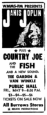 janis joplin / Country Joe & The Fish / Teegarden & Vanwinkle on May 9, 1969 [551-small]