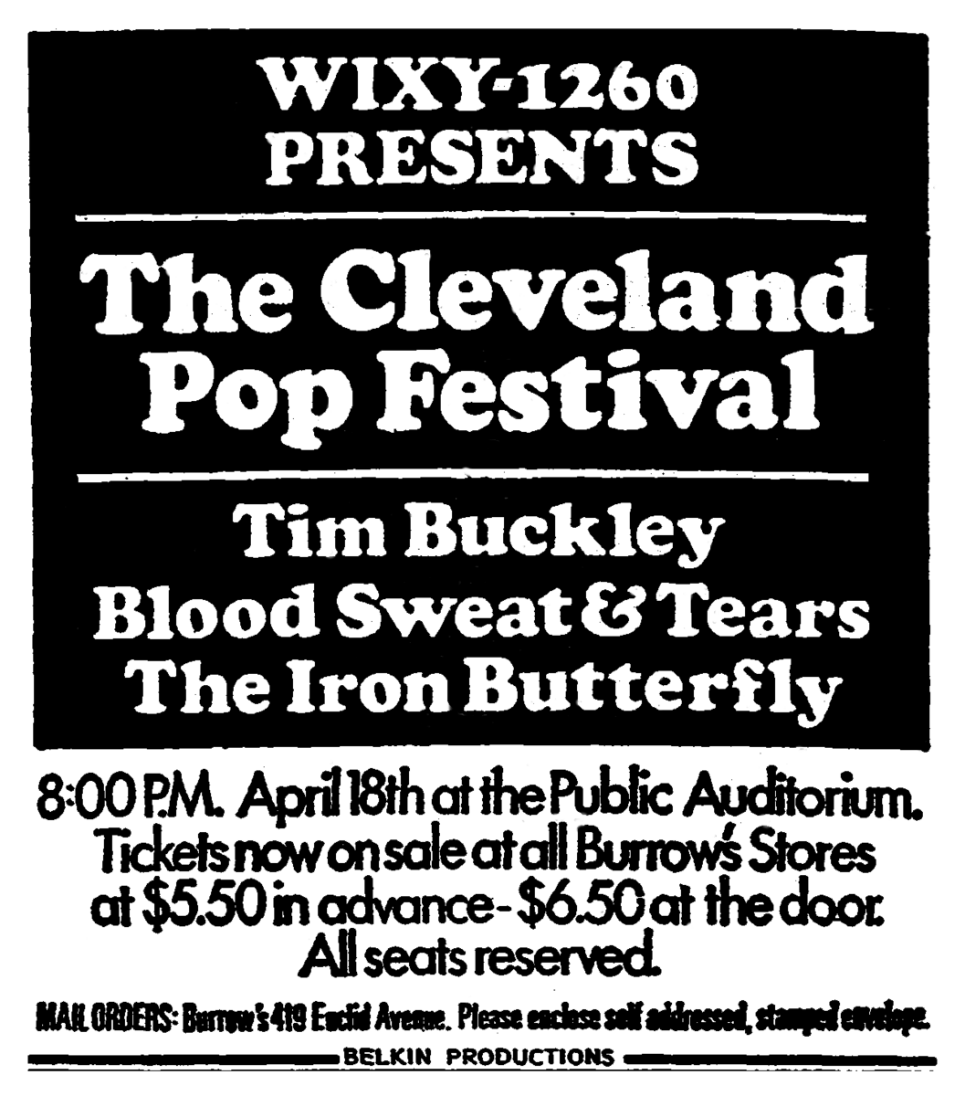 Iron Butterfly Concert & Tour History Concert Archives