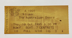 The Australian Doors on Oct 19, 1995 [000-small]
