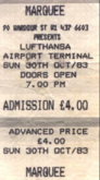 Lufthansa Air Terminal (Marillion) on Oct 30, 1983 [256-small]