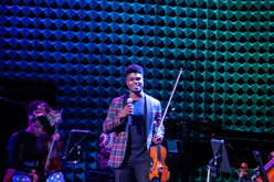 Edward W. Hardy speaking at Joe's Pub at the Public Theater (2019), tags: Edward W. Hardy, Frédérique Gnaman, Sterling Strings, New York, New York, United States, Joe's Pub - Nnenna Ogwo & Sterling Strings: Annual Juneteenth Celebration on Jun 19, 2019 [412-small]