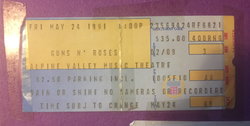 Guns N' Roses / Skid Row on May 25, 1991 [143-small]