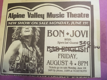 Bon Jovi / Skid Row on Aug 4, 1989 [145-small]
