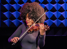 Frédérique Gnaman at Joe's Pub at the Public Theater (2018), tags: Sterling Strings, Frédérique Gnaman, New York, New York, United States, Gig Poster, Joe's Pub - Nnenna Ogwo / Sterling Strings / Edward W. Hardy / Frédérique Gnaman / Eugene Dyson / Eric Cooper on Jun 19, 2018 [725-small]