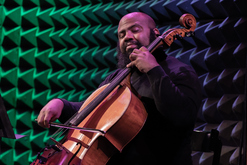 Eric Cooper at Joe's Pub at the Public Theater (2018), tags: Eric Cooper, Sterling Strings, New York, New York, United States, Gig Poster, Joe's Pub - Nnenna Ogwo / Sterling Strings / Edward W. Hardy / Frédérique Gnaman / Eugene Dyson / Eric Cooper on Jun 19, 2018 [726-small]