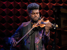 Edward W. Hardy at Joe's Pub at the Public Theater (2018), tags: Edward W. Hardy, Sterling Strings, New York, New York, United States, Gig Poster, Joe's Pub - Nnenna Ogwo / Sterling Strings / Edward W. Hardy / Frédérique Gnaman / Eugene Dyson / Eric Cooper on Jun 19, 2018 [727-small]
