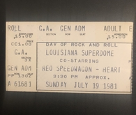 Heart / REO Speedwagon / Ted Nugent / Foghat / The Rockets on Jul 19, 1981 [787-small]