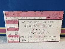 Lenny Kravitz  / Blind Melon  on Oct 10, 1993 [261-small]