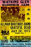 Grateful Dead / Allman Brothers Band / The Band on Jul 28, 1973 [281-small]