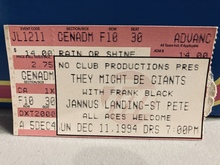 Frank Black / They Might Be Giants / Frank Black & The Catholics on Dec 11, 1994 [284-small]