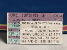 veruca salt / The Hazies / The Squash Blossoms on Apr 1, 1995 [285-small]