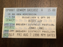 Buddy Guy / Jonny Lang on Aug 7, 1998 [392-small]
