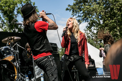 Patrick Stone and Lita Ford, Ride For Ronnie James Dio Motorcycle Rally & Concert on May 7, 2017 [413-small]