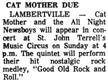 Cat Mother and the All Night Newsboys / Jacobs Creek on Sep 7, 1969 [603-small]