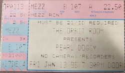 Pearl Doggy Show on Jan 13, 1995 [615-small]