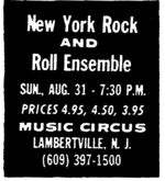 New York Rock n Roll Ensemble on Aug 31, 1969 [668-small]