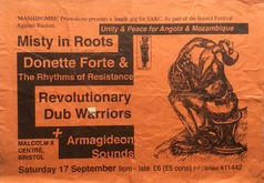 Misty In Roots / Revolutionary Dub Warriors / Donnete Forte & The Rhythms Of Resistance on Sep 17, 1994 [283-small]