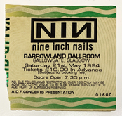 Nine Inch Nails / Pig on May 21, 1994 [876-small]