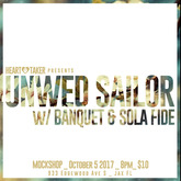Unwed Sailor / Banquet / Solafide! on Oct 5, 2017 [976-small]