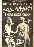 tags: Soul Asylum, Short Dogs Grow, San Francisco, California, United States, Gig Poster, I-Beam - Soul Asylum / Short Dogs Grow on May 16, 1988 [063-small]