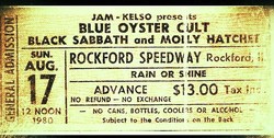 Black Sabbath / Blue Oyster Cult / Molly Hatchet on Aug 17, 1980 [328-small]