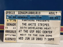 White Stripes  / Whirlwind Heat on Jun 18, 2003 [788-small]
