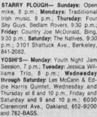 tags: The Starry Plough - Bedlam Rovers / Four Shy Guys on Oct 28, 1988 [106-small]