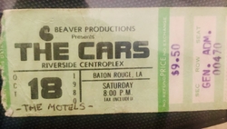 The Cars / The Motels on Oct 18, 1980 [306-small]