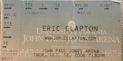 Eric Clapton  / Robert Cray Band on Oct 12, 2006 [396-small]