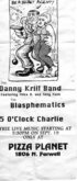 5 O'Clock Charlie / Danny Krill Band / Blasphematics on Sep 19, 1997 [464-small]