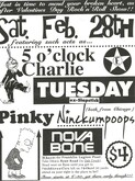 5 O'Clock Charlie / Tuesday / Pinky (Milwaukee band) / Ninckumpoops / Nova Bone on Feb 28, 1998 [476-small]