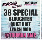 Slaughter and Lynch Mob were added to the lineup last minute to replace Vince Neil and Wig Wam, .38 Special / Slaughter / Quiet Riot / Lynch Mob on Jan 19, 2023 [592-small]