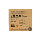The Who / nine below zero on Feb 15, 1981 [996-small]